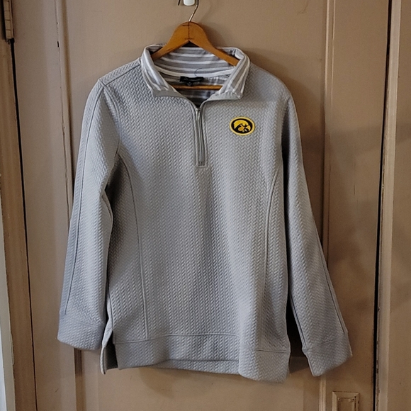 Gameday Couture Hawkeye Branded 1/4 Zip Jacket SzM - Picture 1 of 5